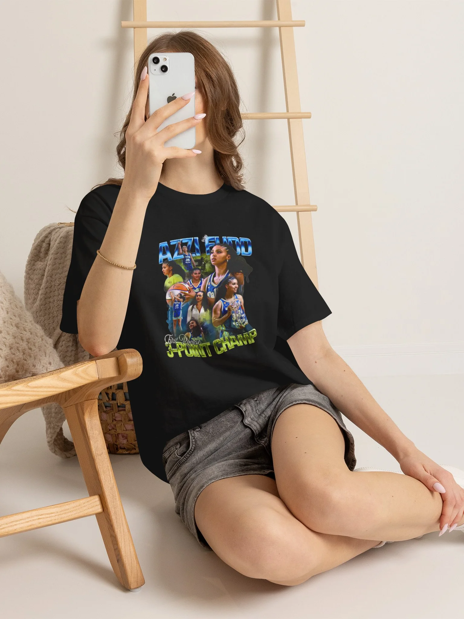Azzi Fudd First Rookie 3 Point Champ Shirt product image (156)