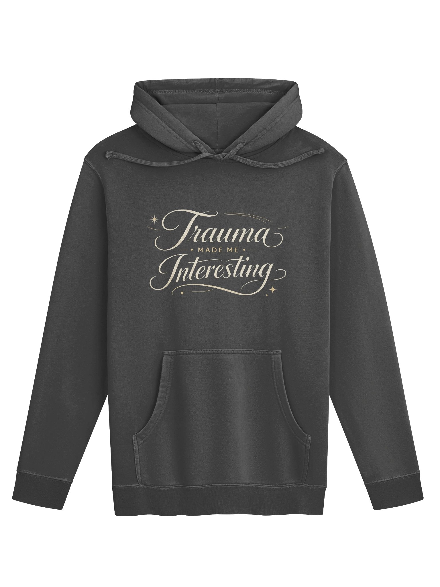 Trauma Made Me Interesting Hoodie (Unisex) product image (1)