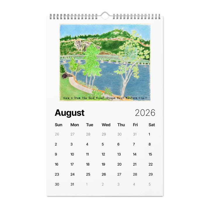 Road Trips 2026 Calendar (Large Format) product image (14)