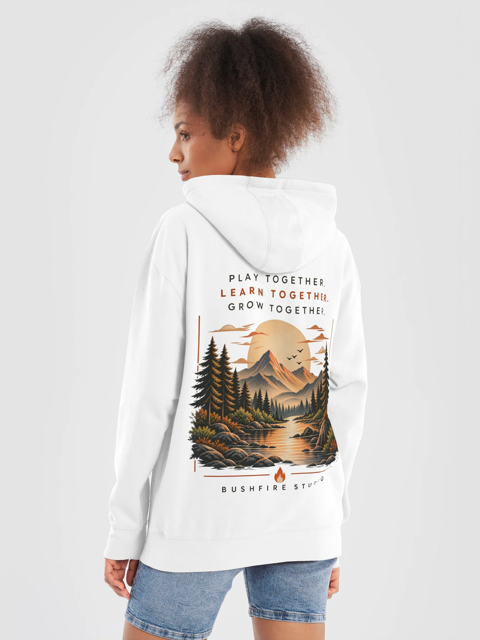 BushFire Studio | Abstract Hoodie product image (6)