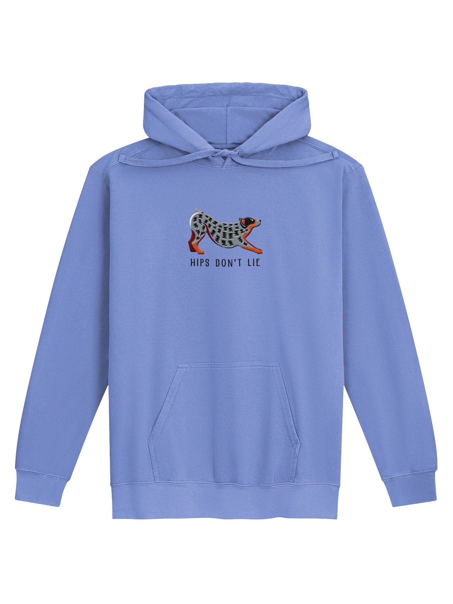 Hips Don't Lie Premium Hoodie (Embroidered) of an Australian Cattle Dog(Blue Heeler) product image (21)