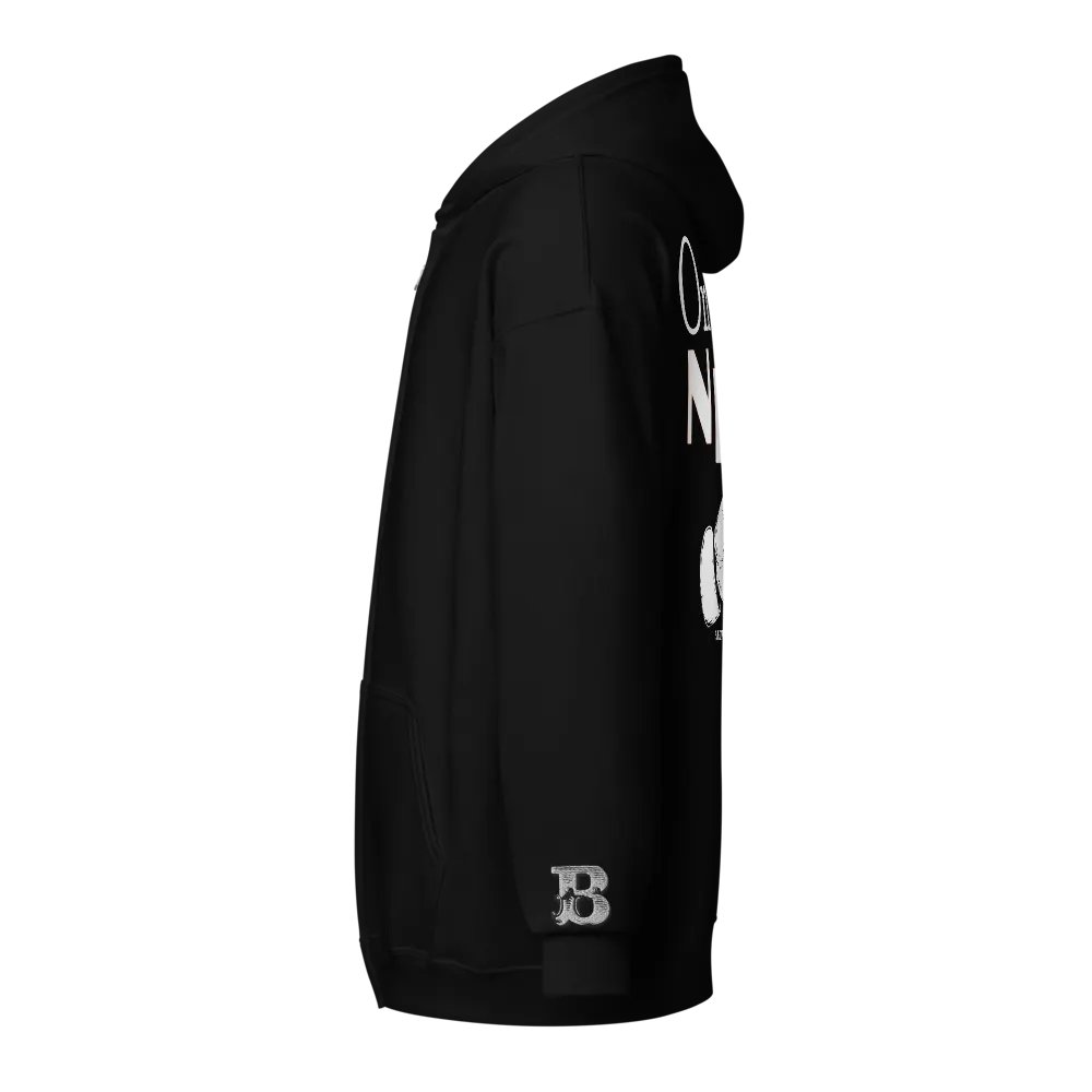 ON TO THE NEXT (Zipper Hoodie - Dark) product image (4)