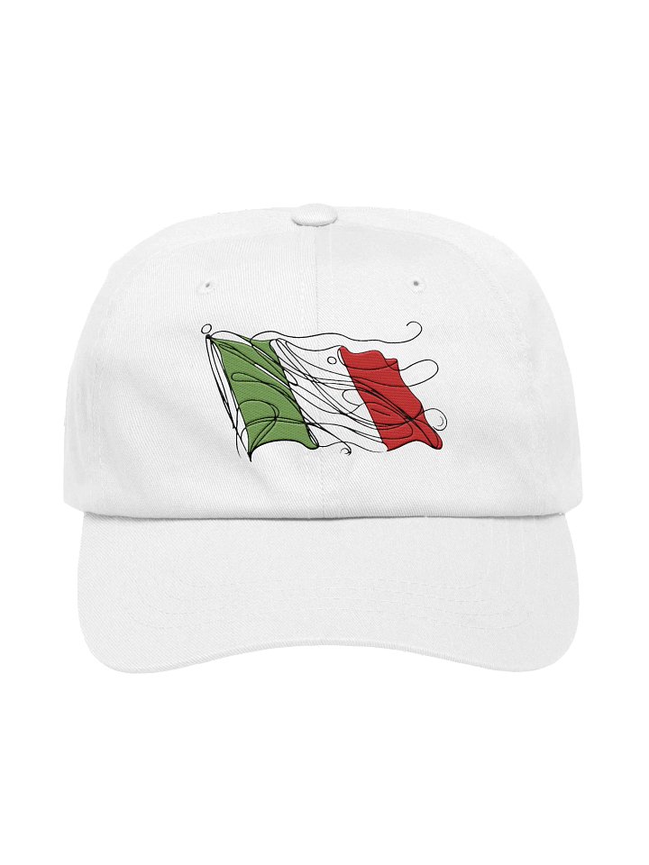 Italy Flag Line Art Hat product image (1)