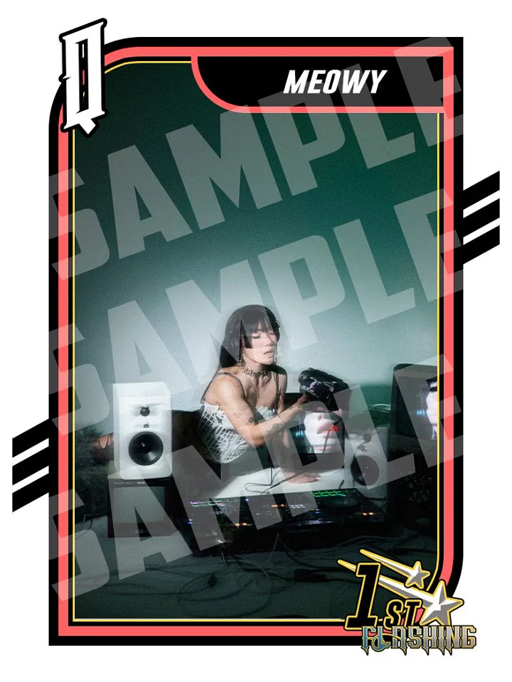 Qlyph Trading Cards DROP #7: Meowy product image (1)