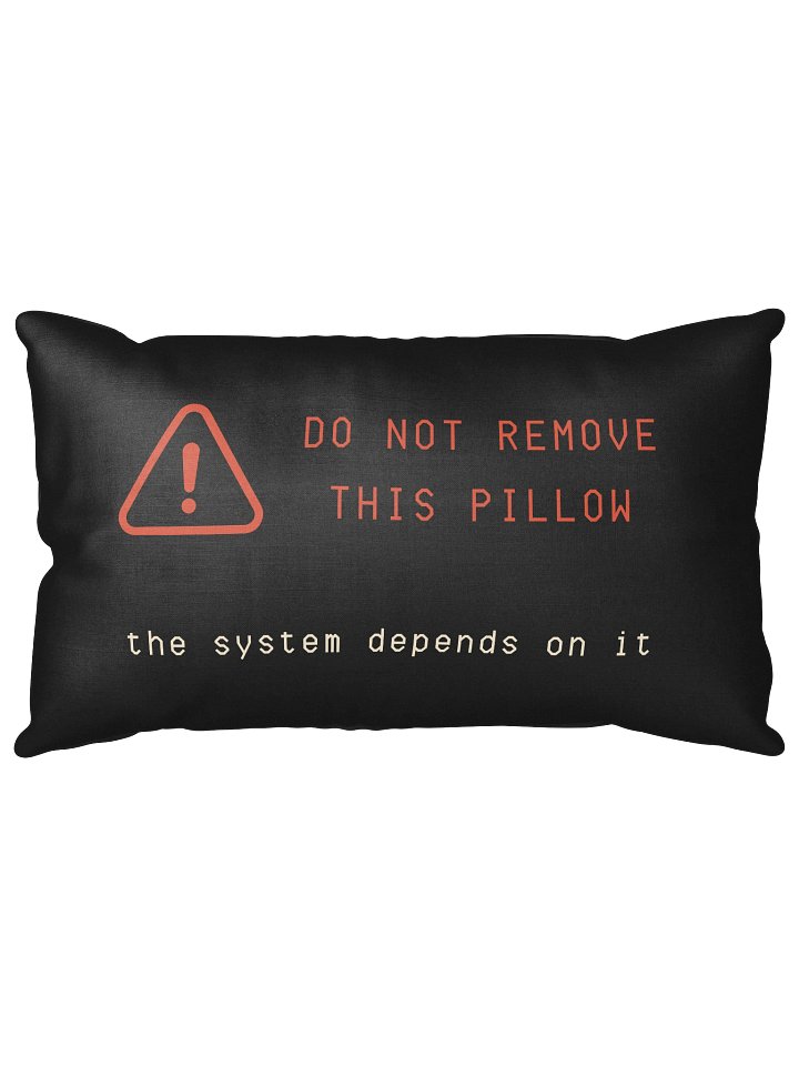 Do Not Remove This Pillow | Chronic Pain & Hypermobility Humor Pillow product image (1)