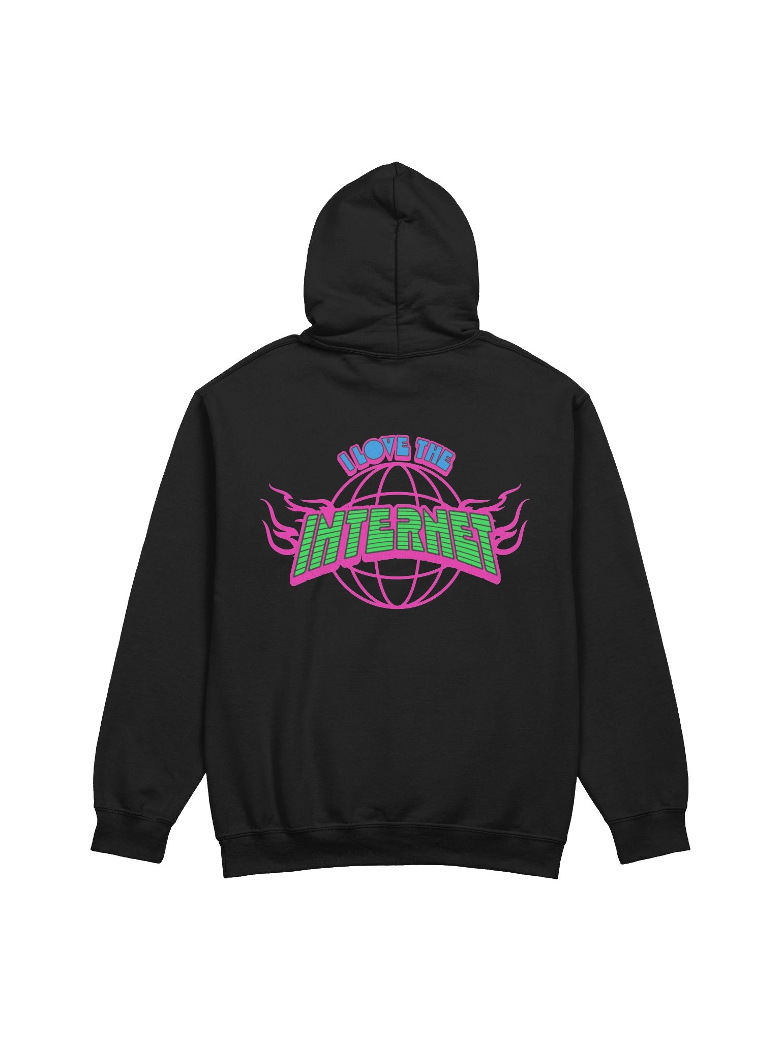I love the Internet Front & Back Hoodie product image (2)