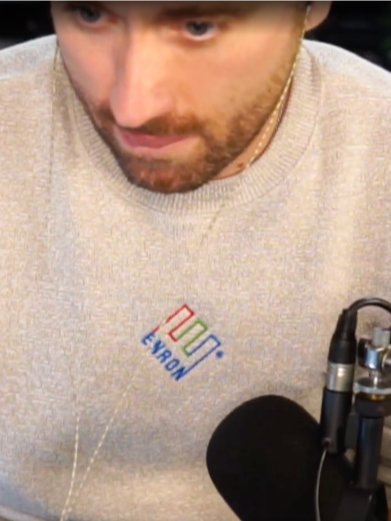 Ceo Enron Crewneck Sweatshirt- Latte product image (2)