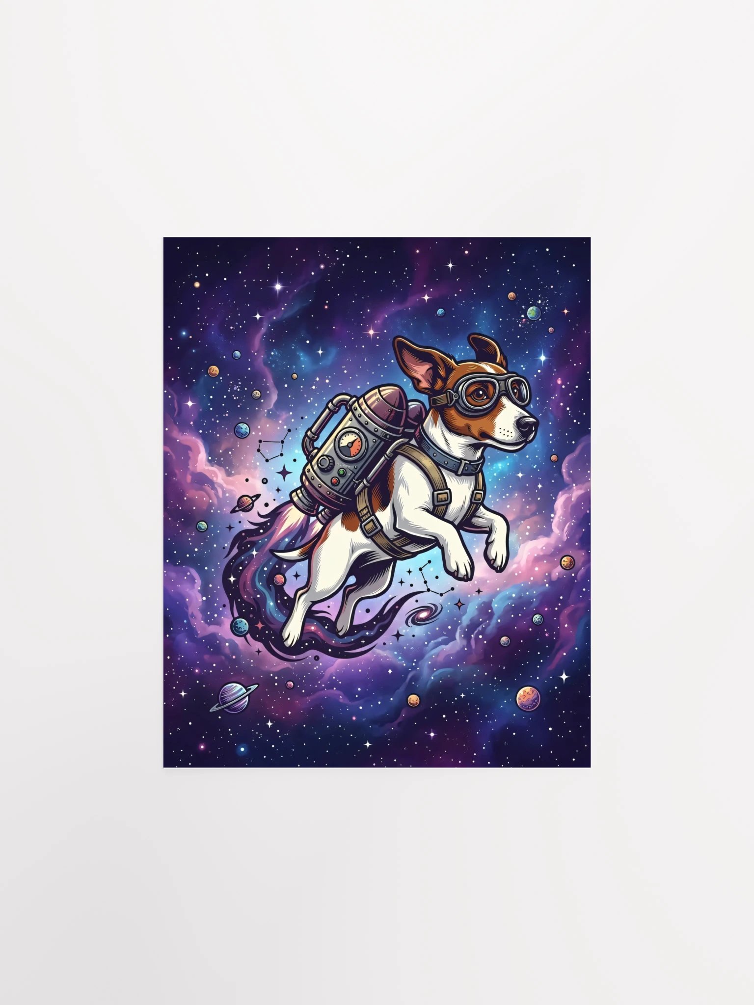 Jetpack Jack Russell Poster product image (25)