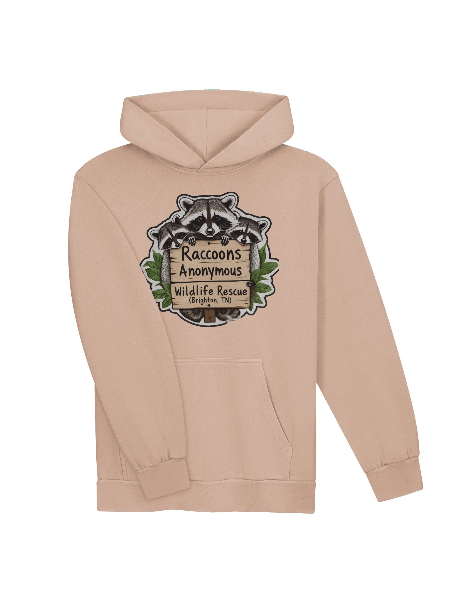 Raccoons Anonymous Wildlife Rescue Hoodie product image (3)