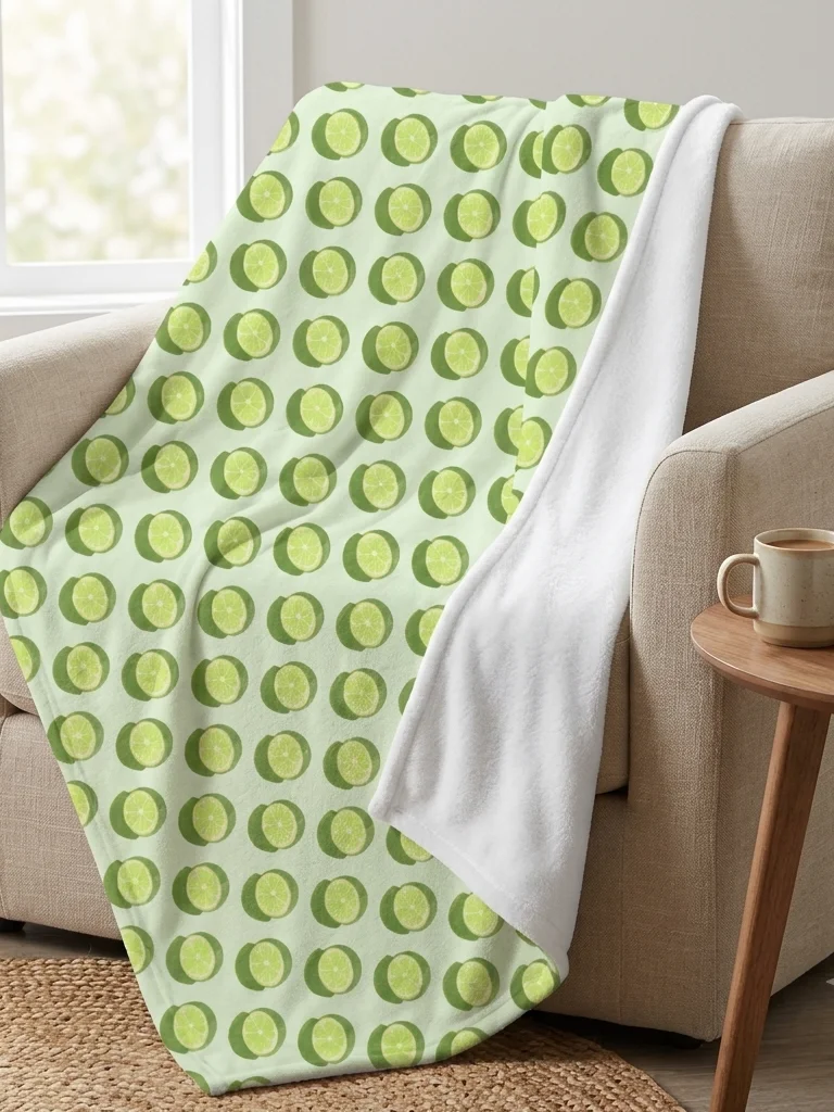 Citron Vert - Throw Blanket product image (1)