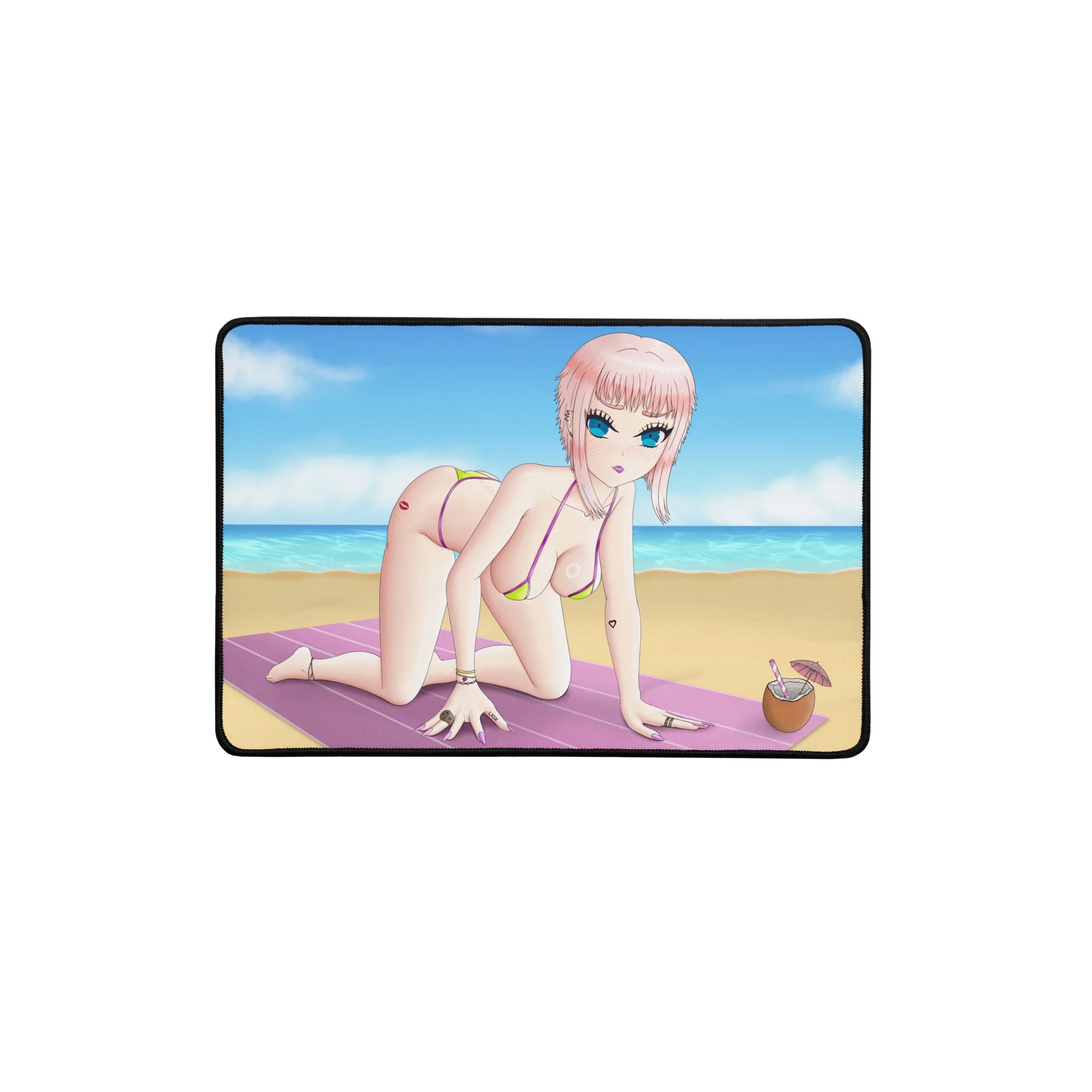 Beach Day Momoko - Desk Mat product image (1)