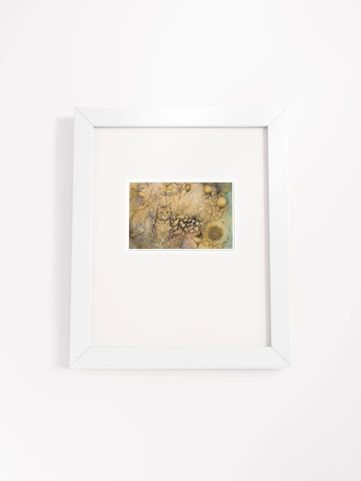 The Secret Garden Sketchbook Artprint Framed product image (1)