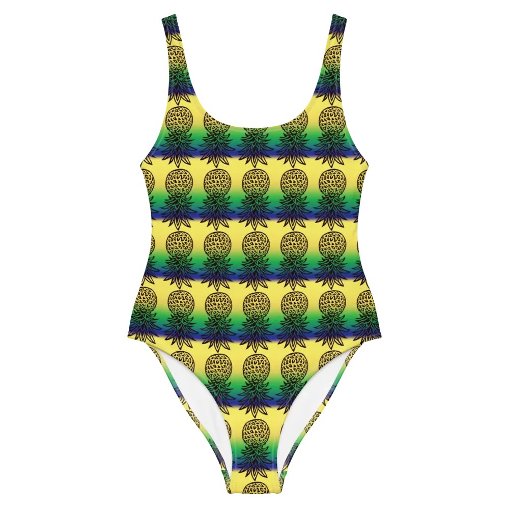 Upside Down Pineapples One-piece Swimsuit product image (5)