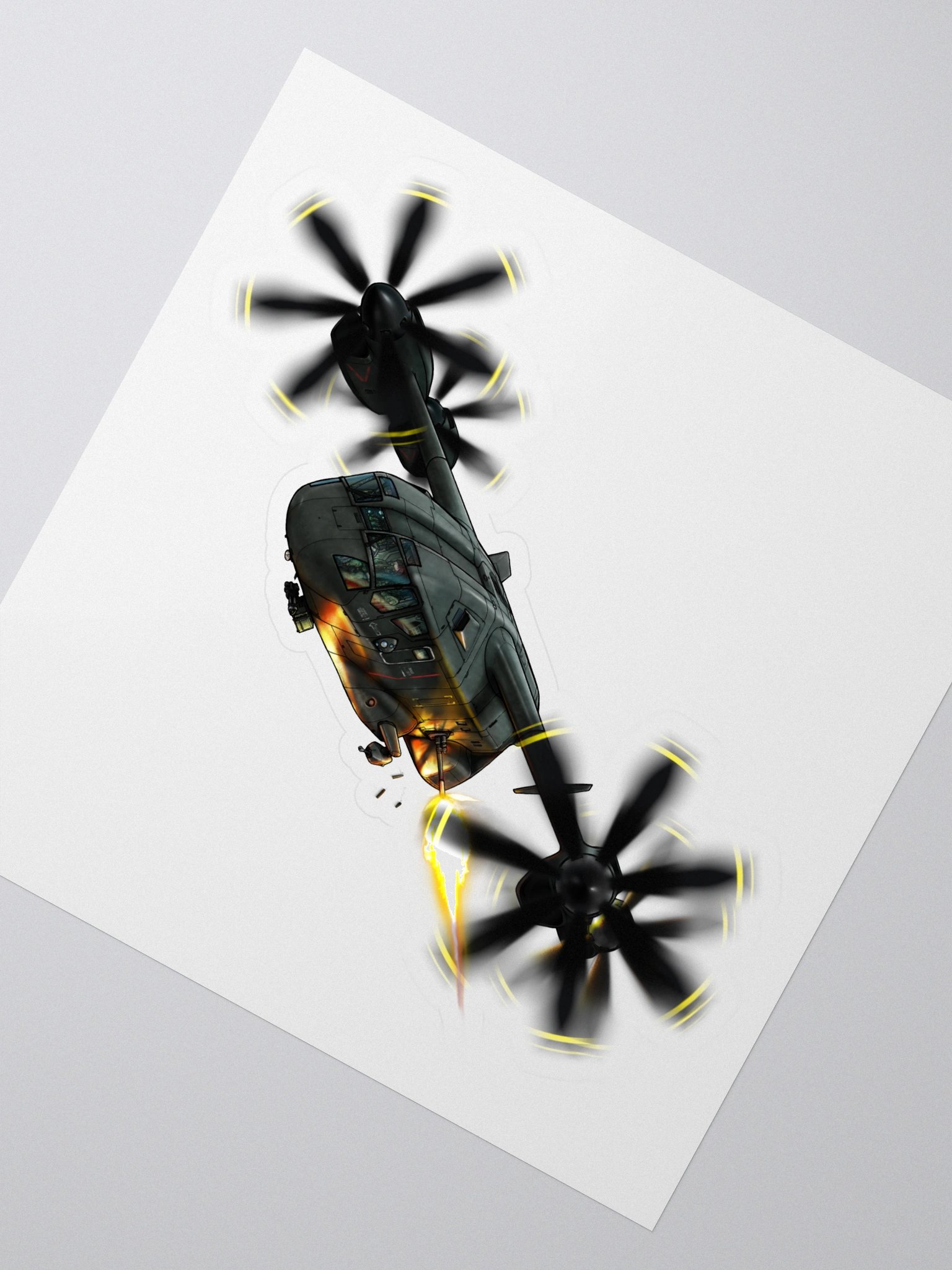 Tarantula - Spec Ops Black (5.5 inch Sticker) product image (2)