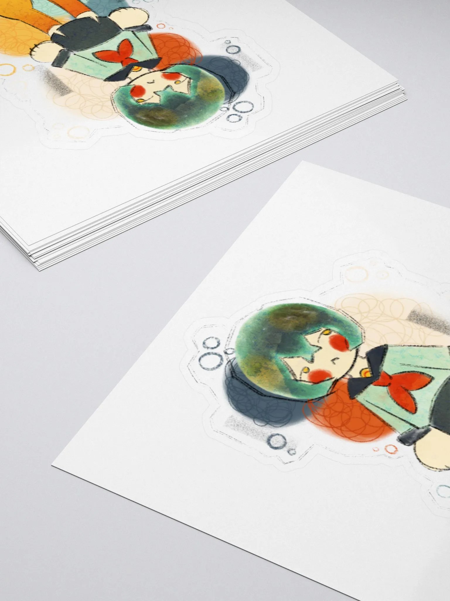 Sea Student Chibi Sticker product image (4)
