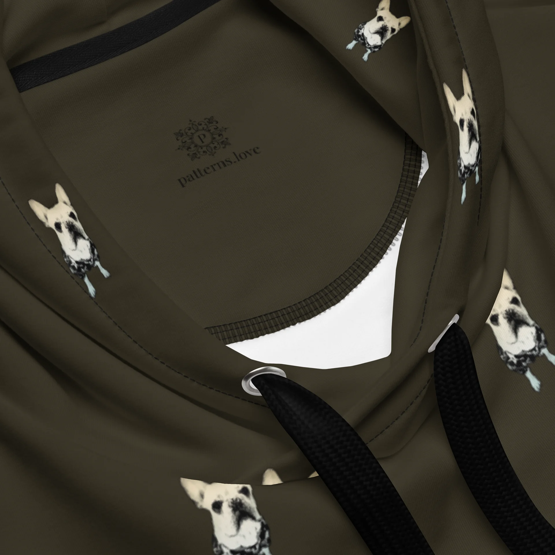 French Bulldog Hoodie | Espresso product image (4)