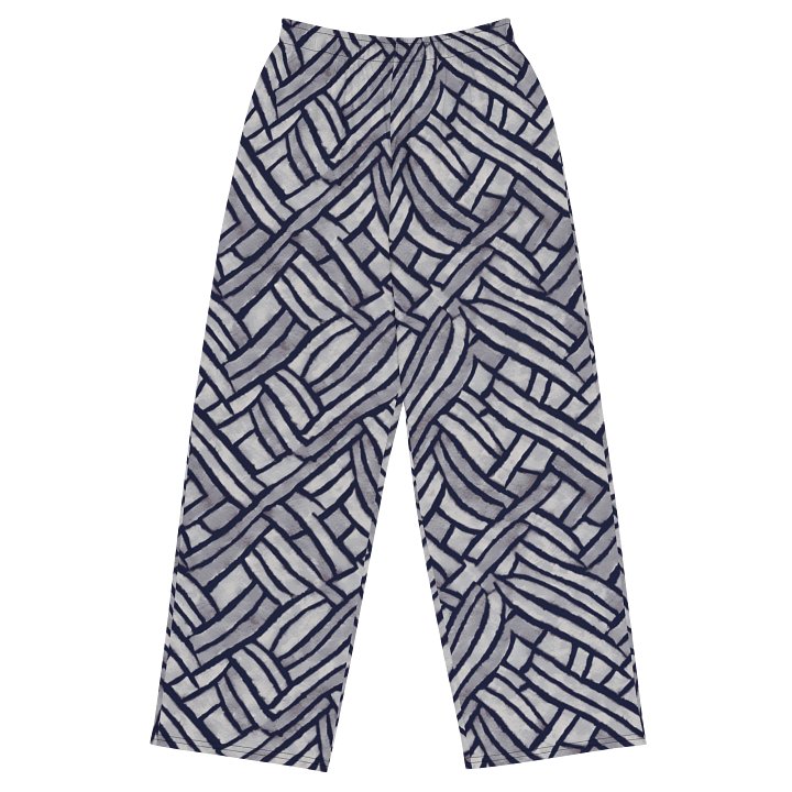 Grey Rectangles Pants product image (1)