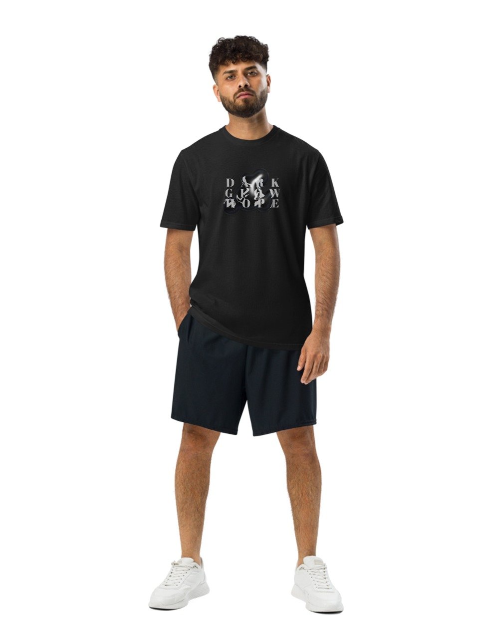 Dark Glow Hope – Under Armour® Premium Black T-Shirt product image (3)