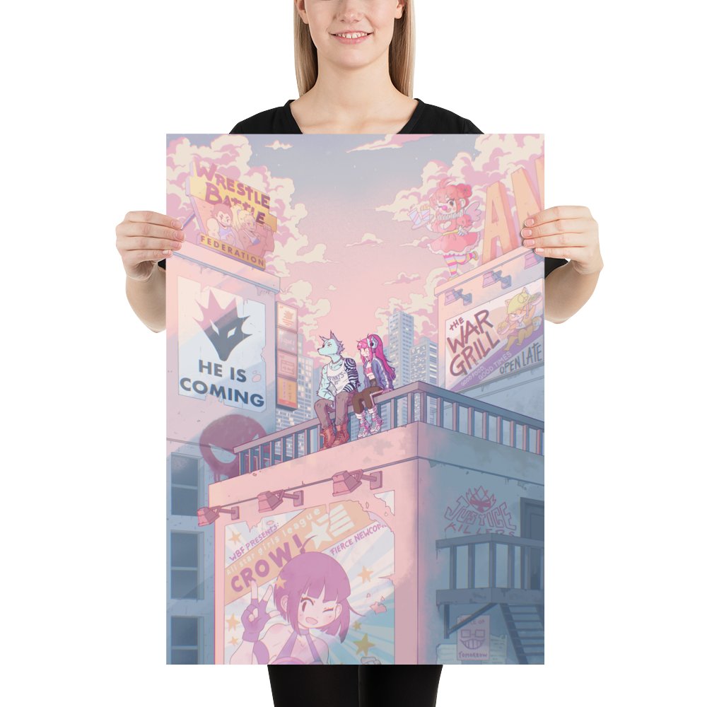 Crow and Wolf Poster product image (2)