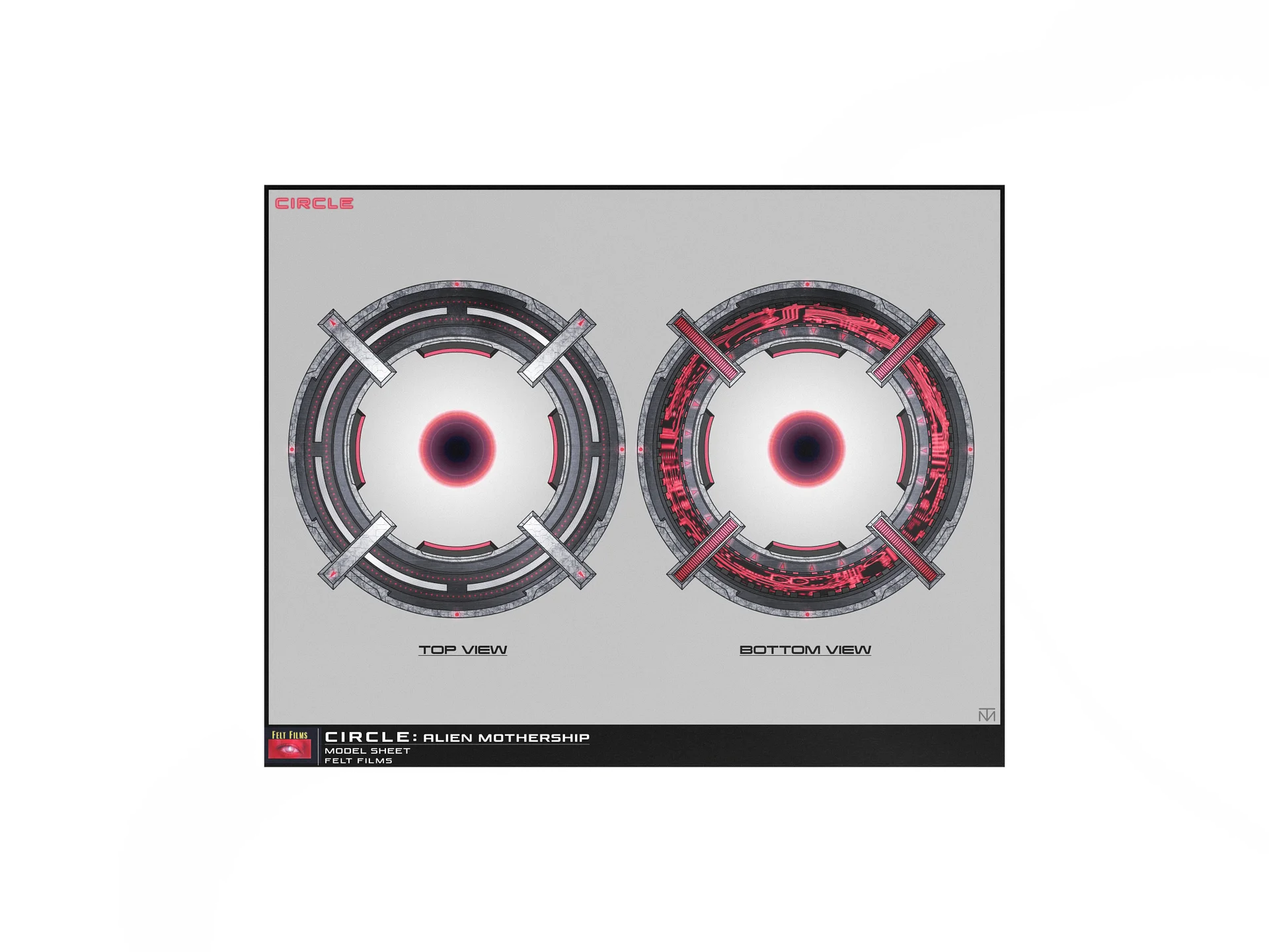 CIRCLE: "Alien Ship" Concept Art product image (2)