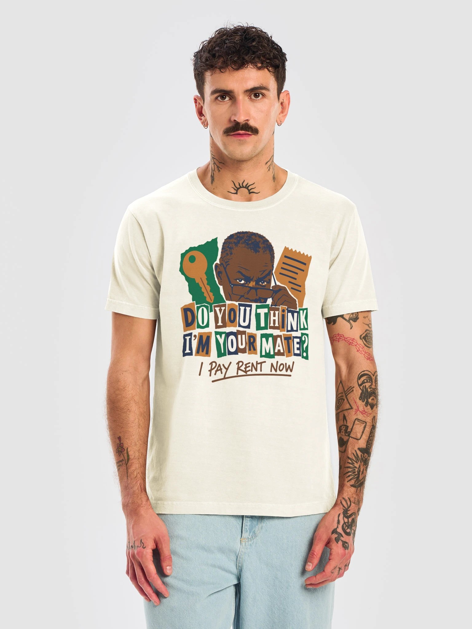 Do You Think I'm Your Mate? (Heavyweight garment-dyed tee) product image (9)