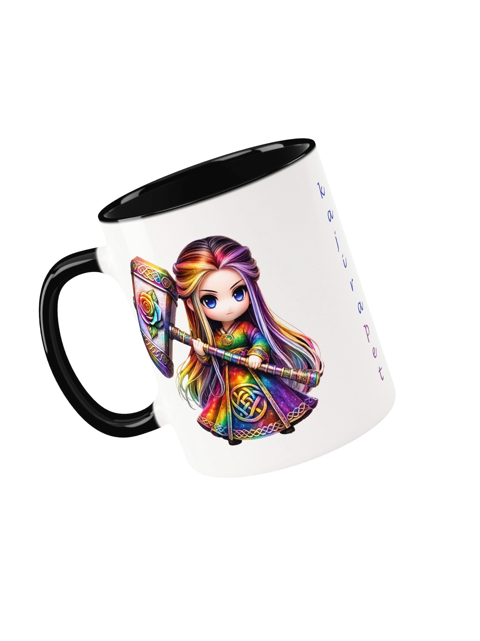 Rainbow Chibi Warrior Mug product image (51)