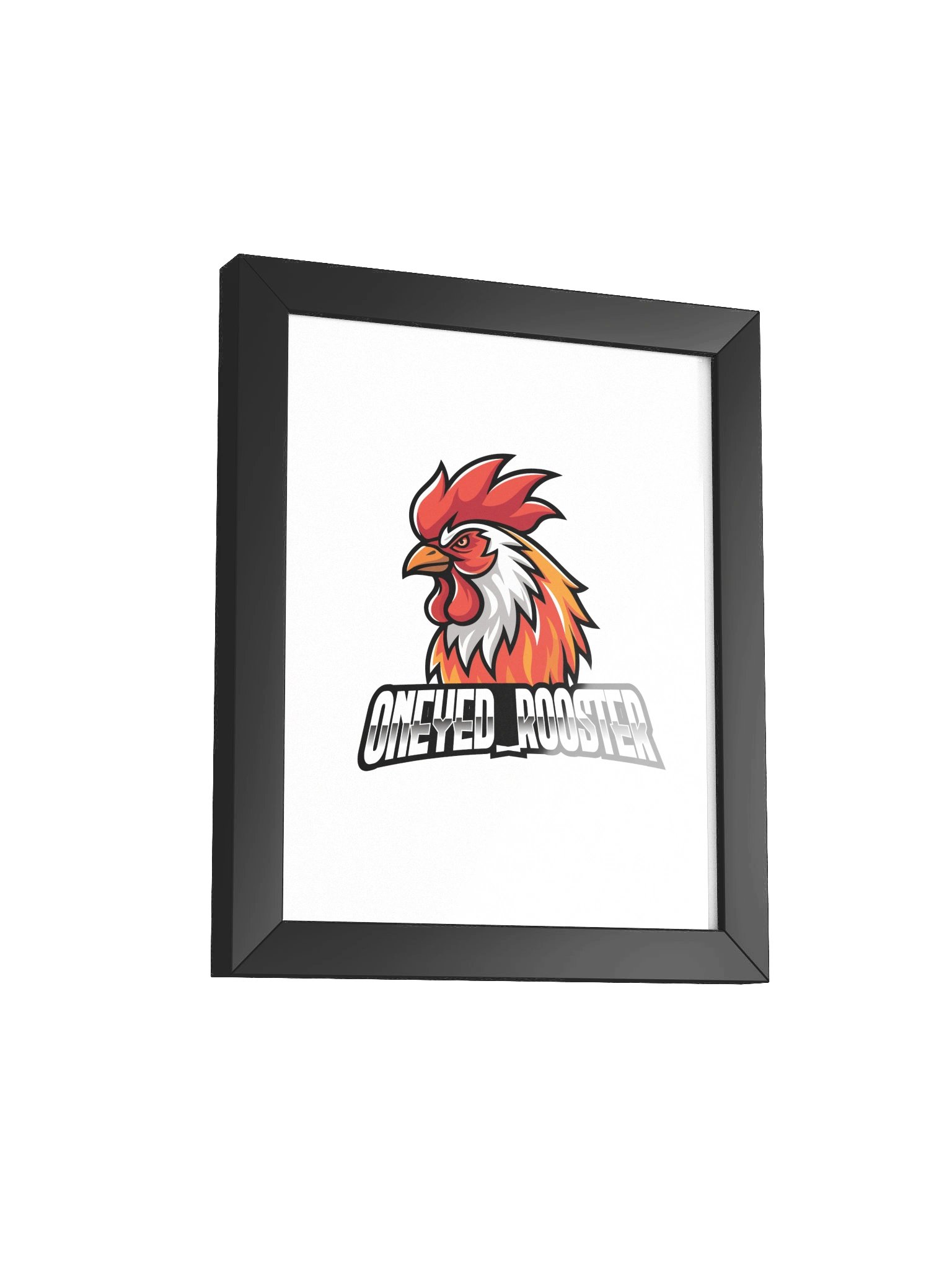 Oneyed_Rooster Logo Poster product image (2)