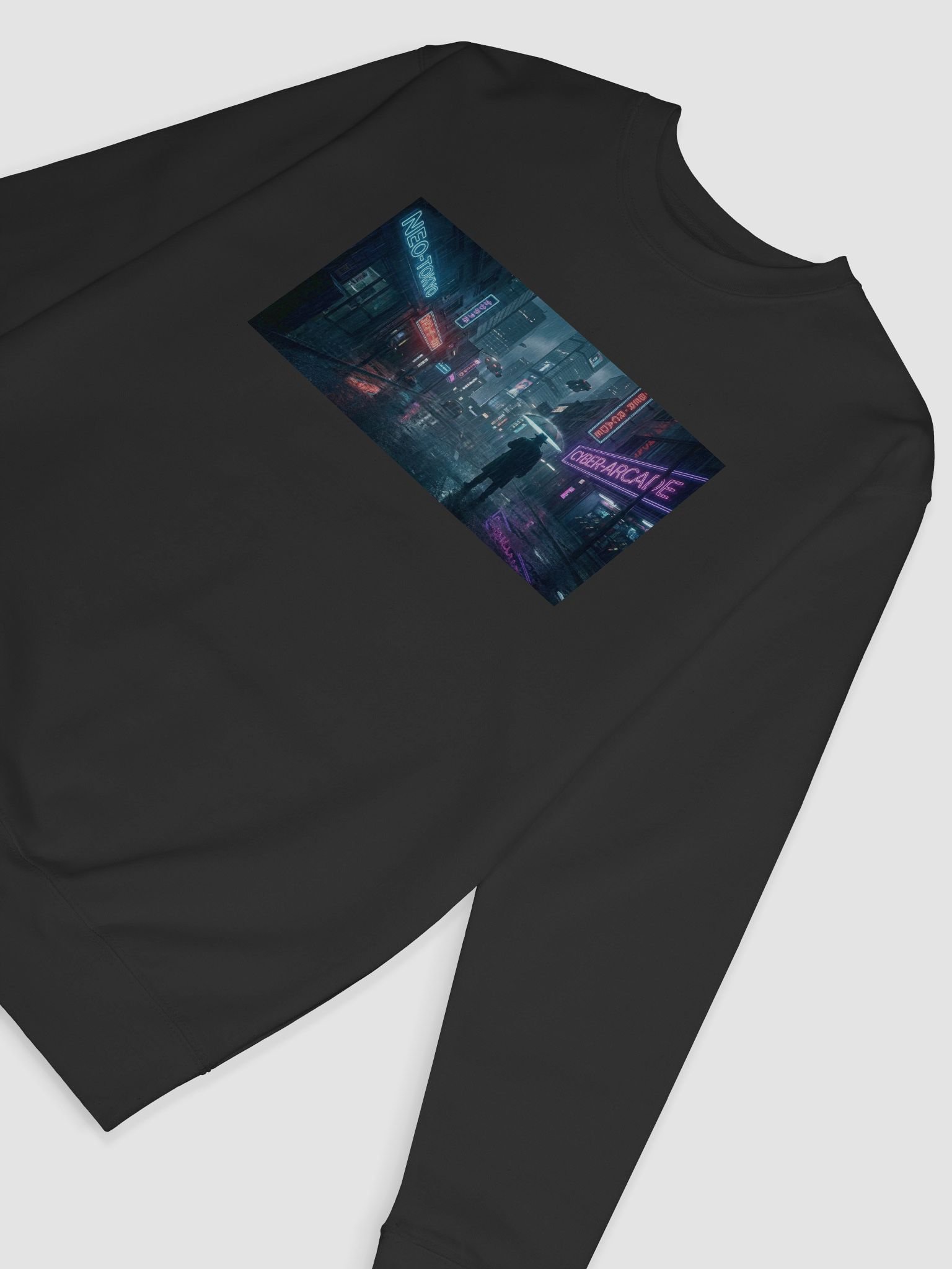 Neon Rainfall Premium Sweatshirt product image (6)