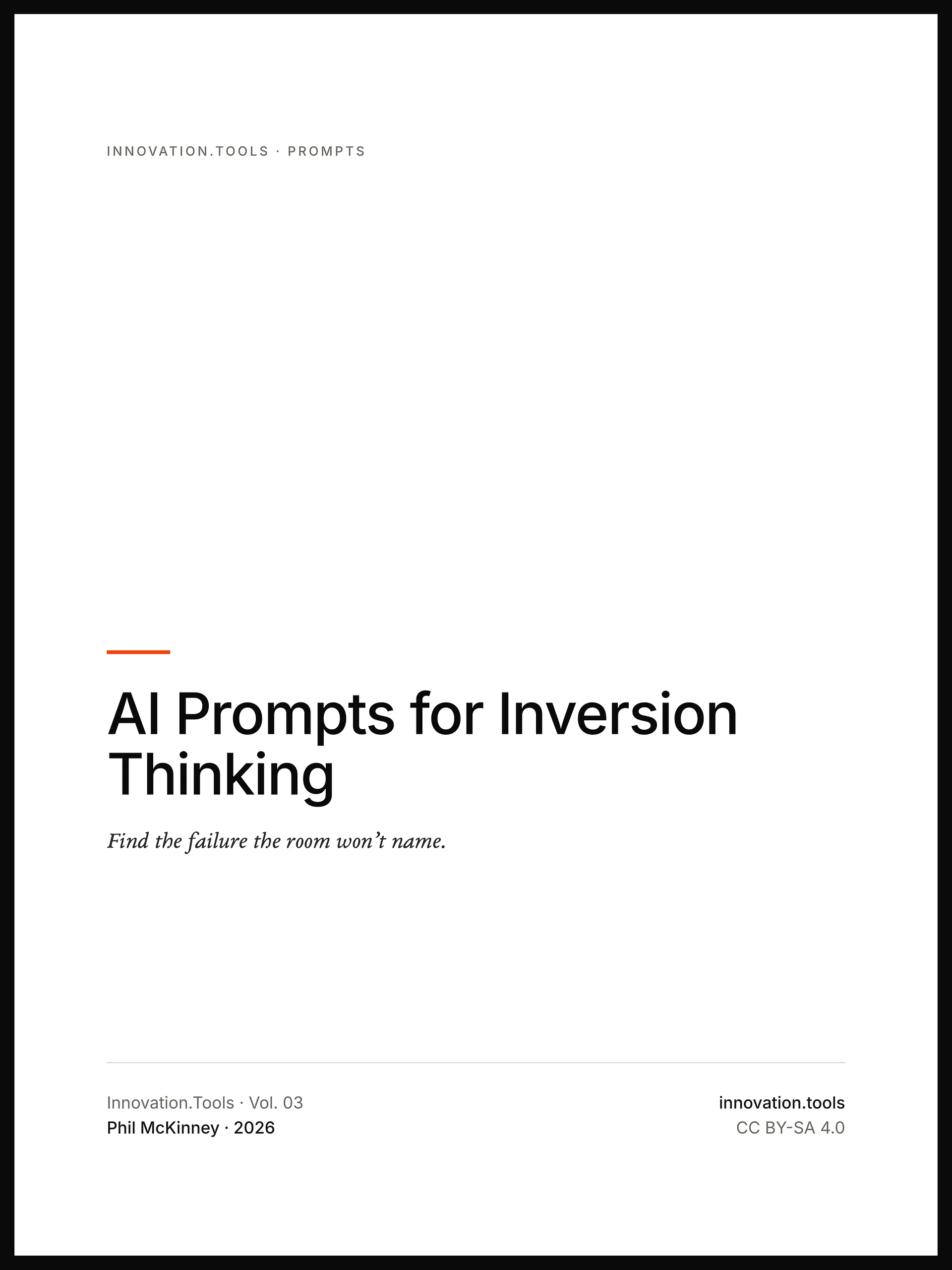 AI Prompts for Inversion Thinking product image (1)