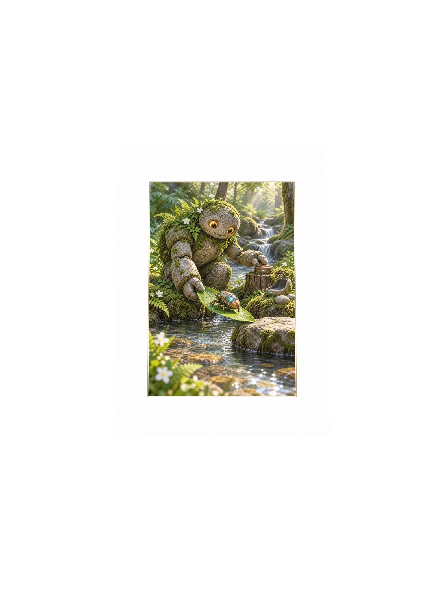 Moss Mode Small Art Print product image (4)