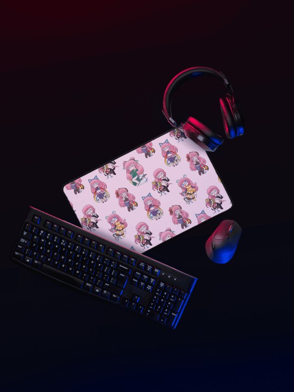 Squeaky's Brainrot Cosplay Desk Mat product image (4)