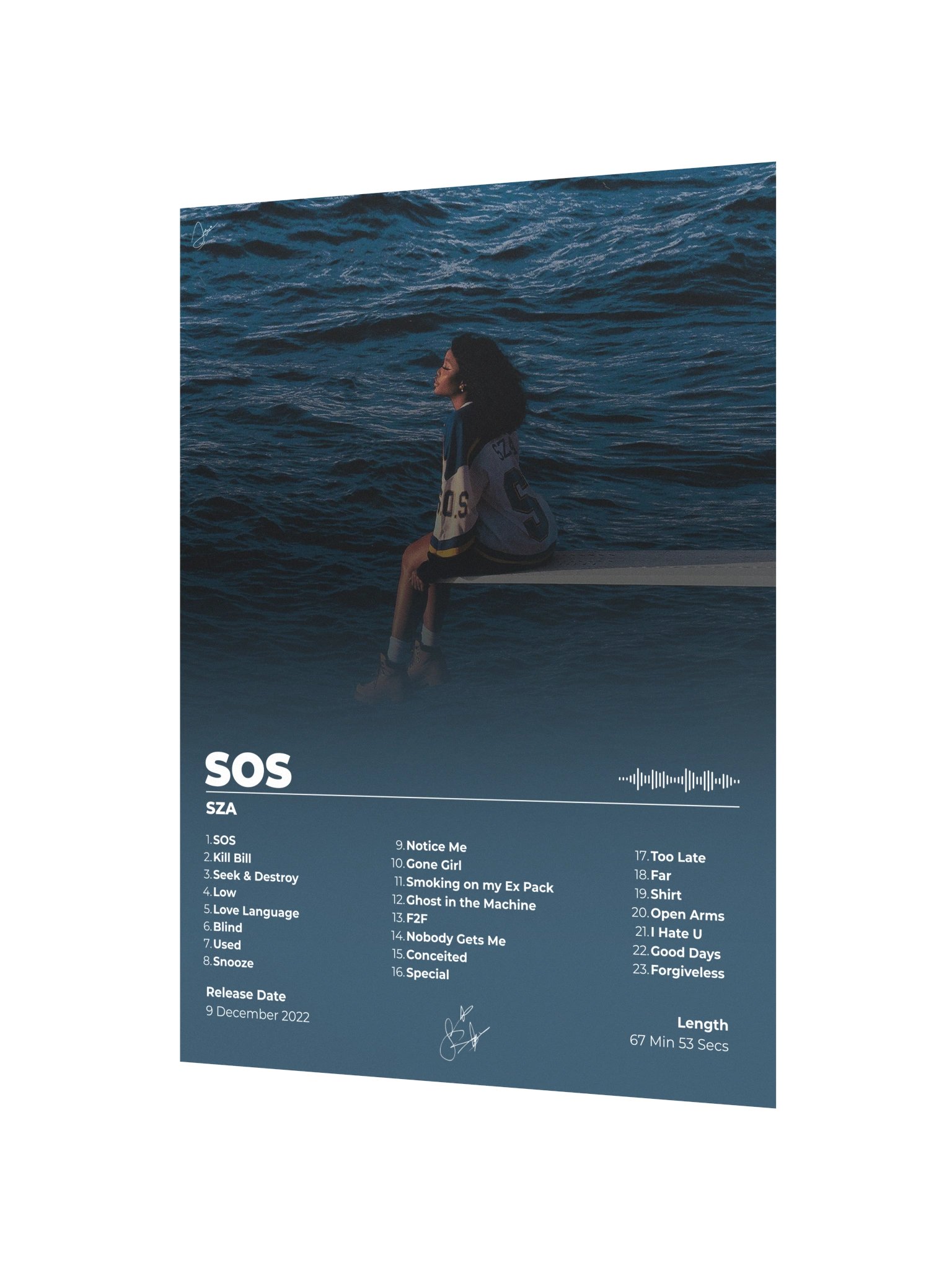 SZA SOS Album Poster product image (3)