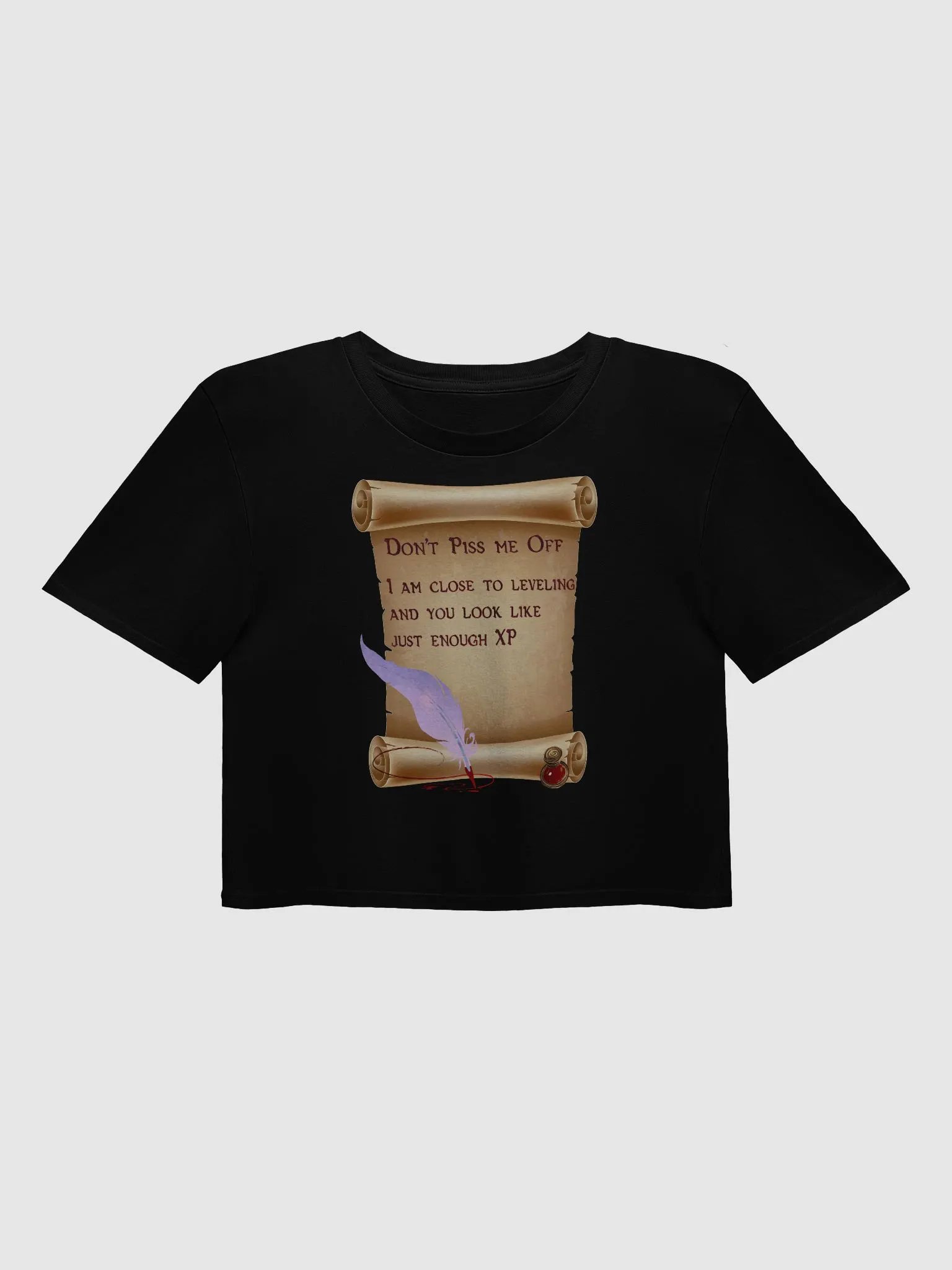 Leveling Up Crop Top product image (6)
