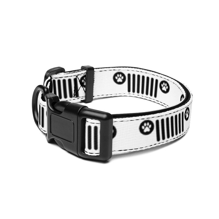 Paw Print Jeep Grill Pet Collar product image (2)