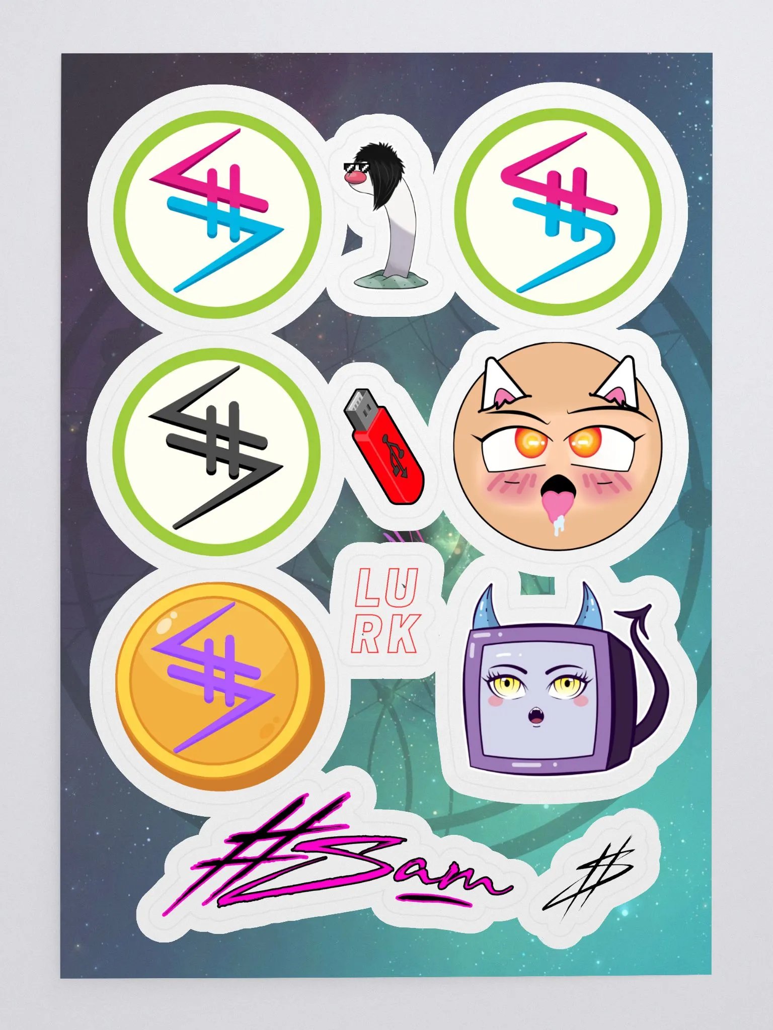 Sticker / Sheet #01 product image (3)