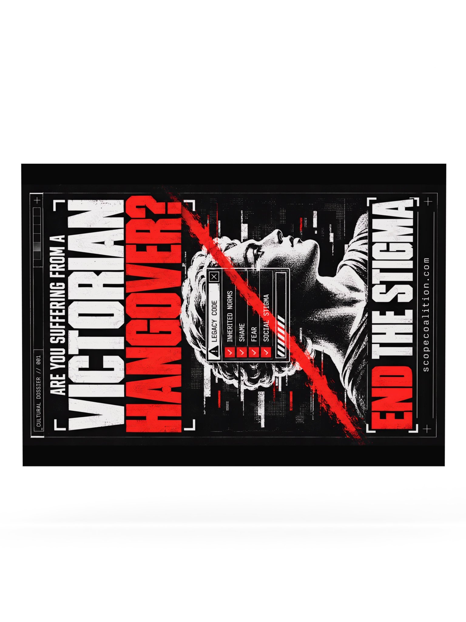 "The Victorian Hangover" Civic Broadside Art Poster (Multiple Sizes) product image (6)