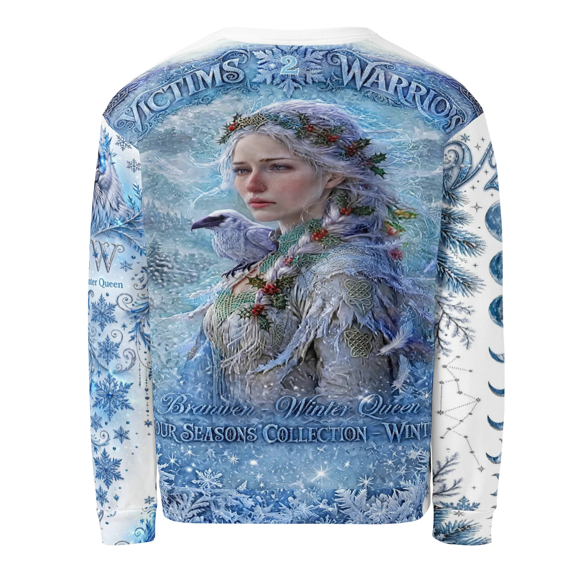 V2W -FOUR SEASONS WINTER- "She Wintered Alone So Spring Could Return" Signature Sweatshirt product image (2)