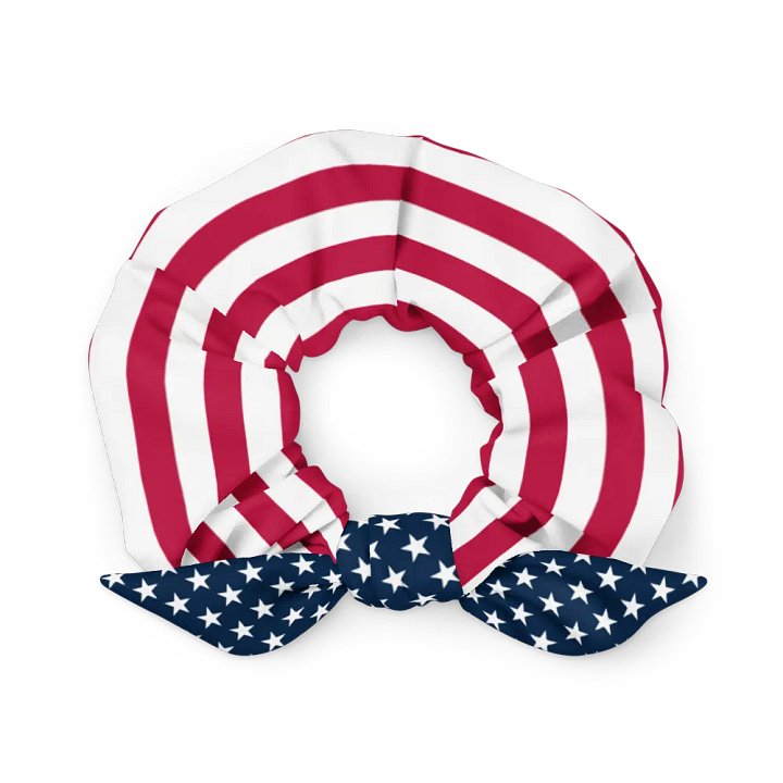USA Scrunchie with Bow product image (1)