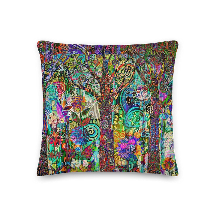 Rooted in Pattern, Branched in Time Premium Pillow product image (1)