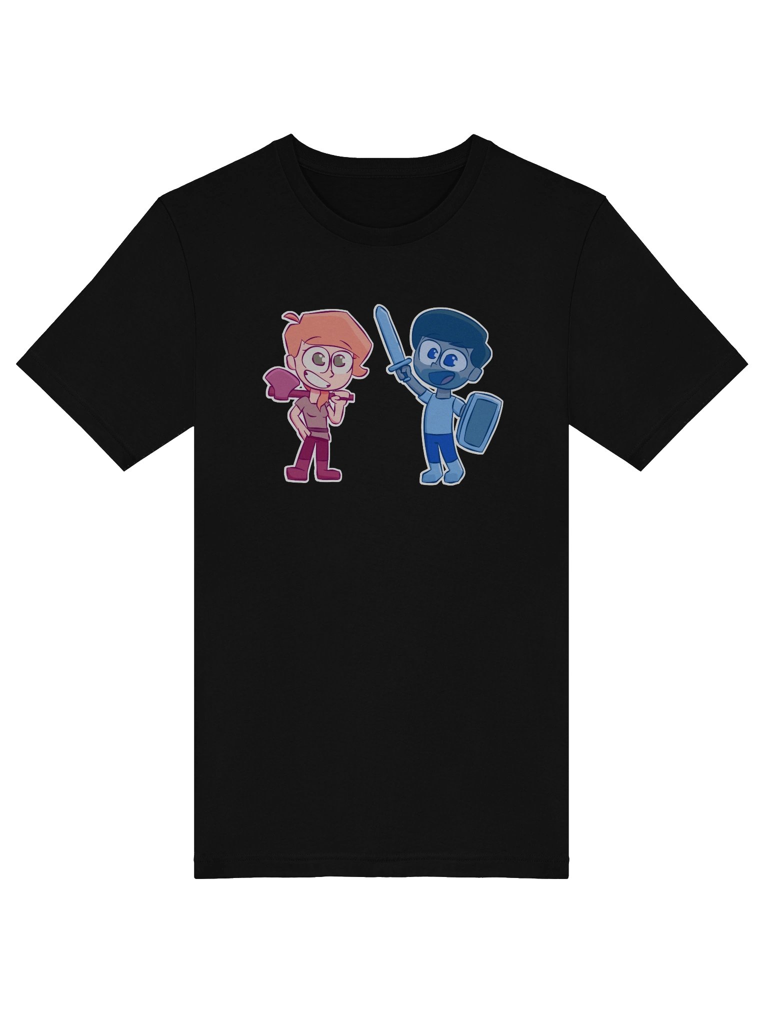 Chibi Best Friends | Soft Lightweight T-Shirt product image (1)