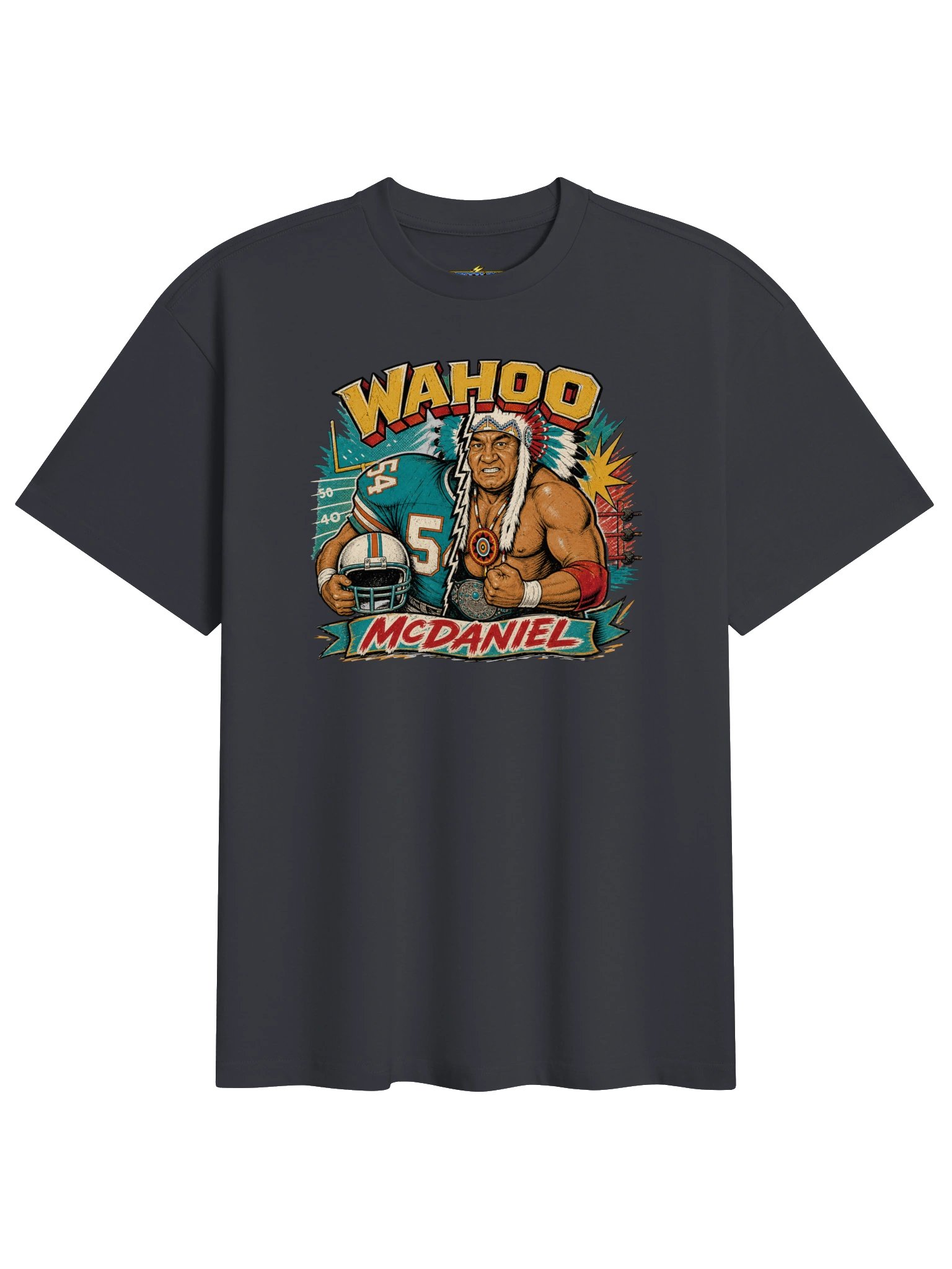 Wahoo McDaniel RETRO STREETWEAR TEE product image (1)