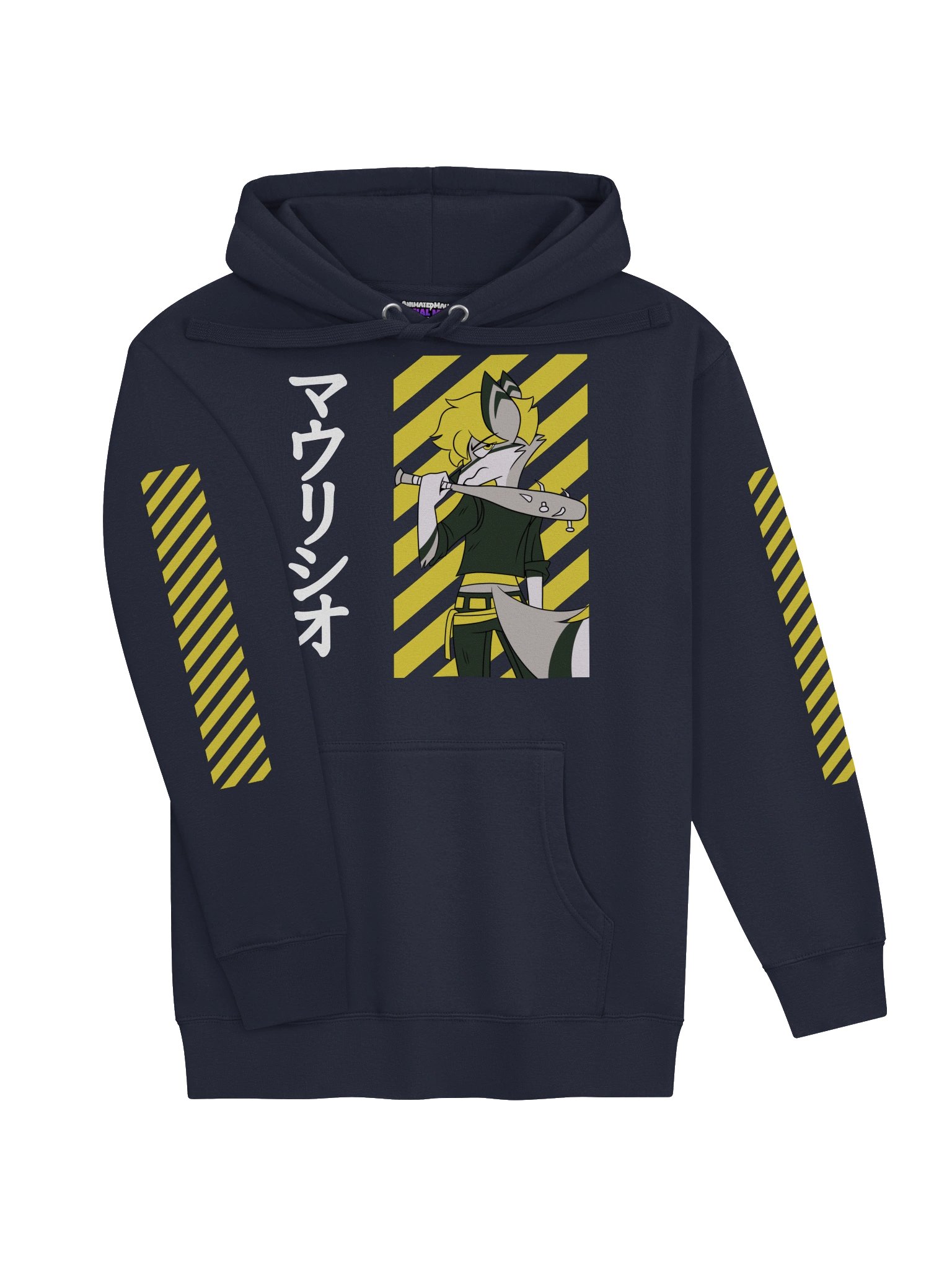 Yellow Rebel Mau Hoodie🐺💢 product image (7)