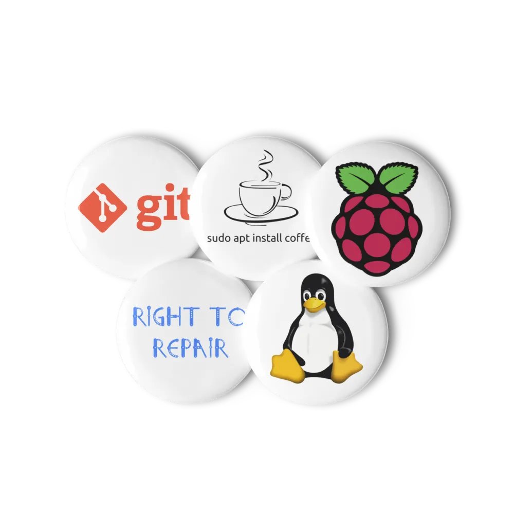 Linux Life Buttons product image (6)