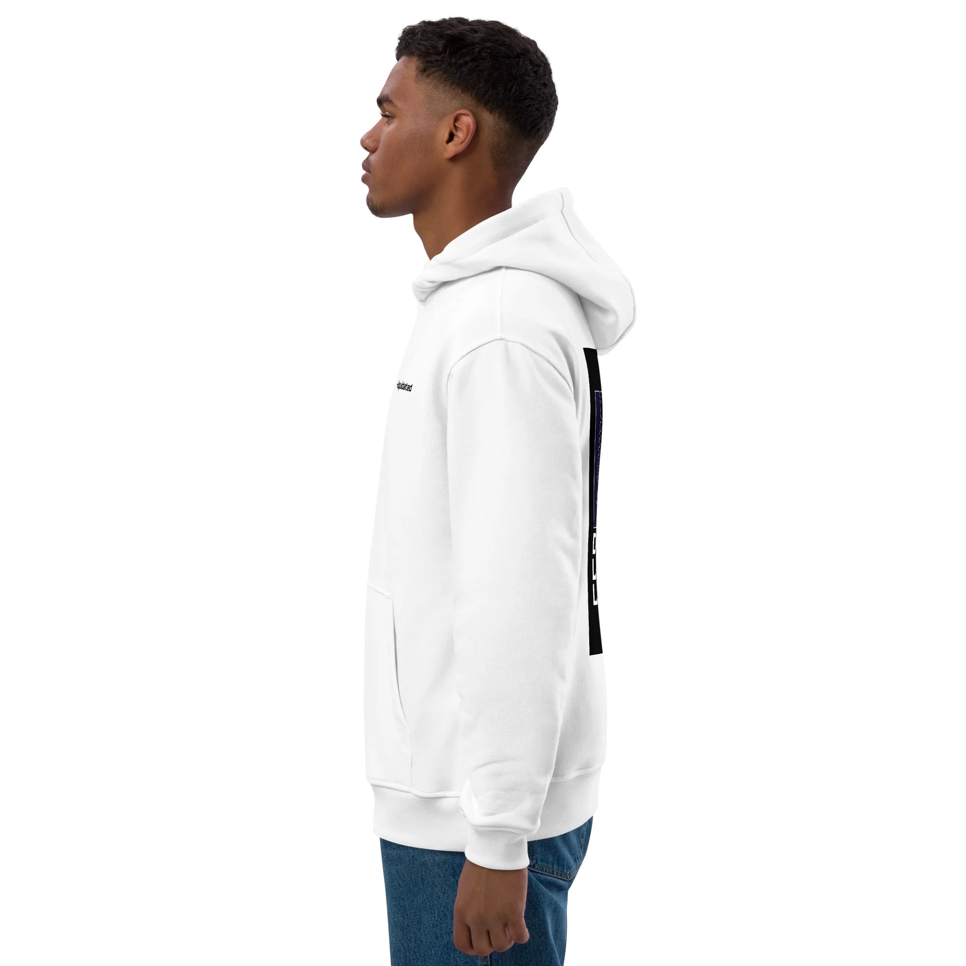 liquidated hoodie don't lower leverage white product image (5)
