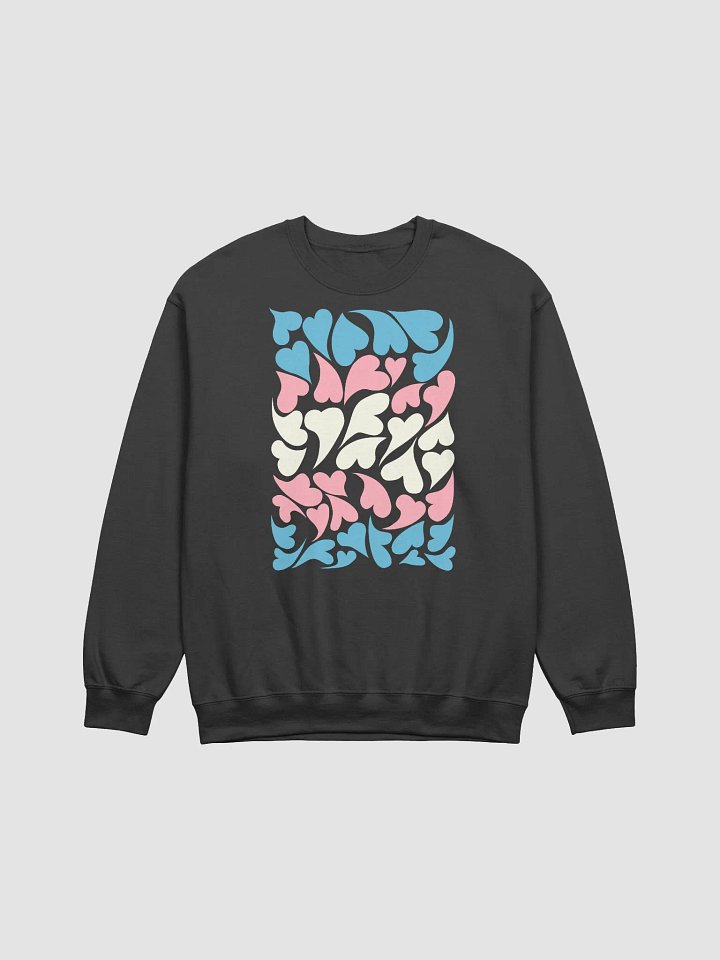 Nestled PRIDE Transgender Sweatshirt product image (1)