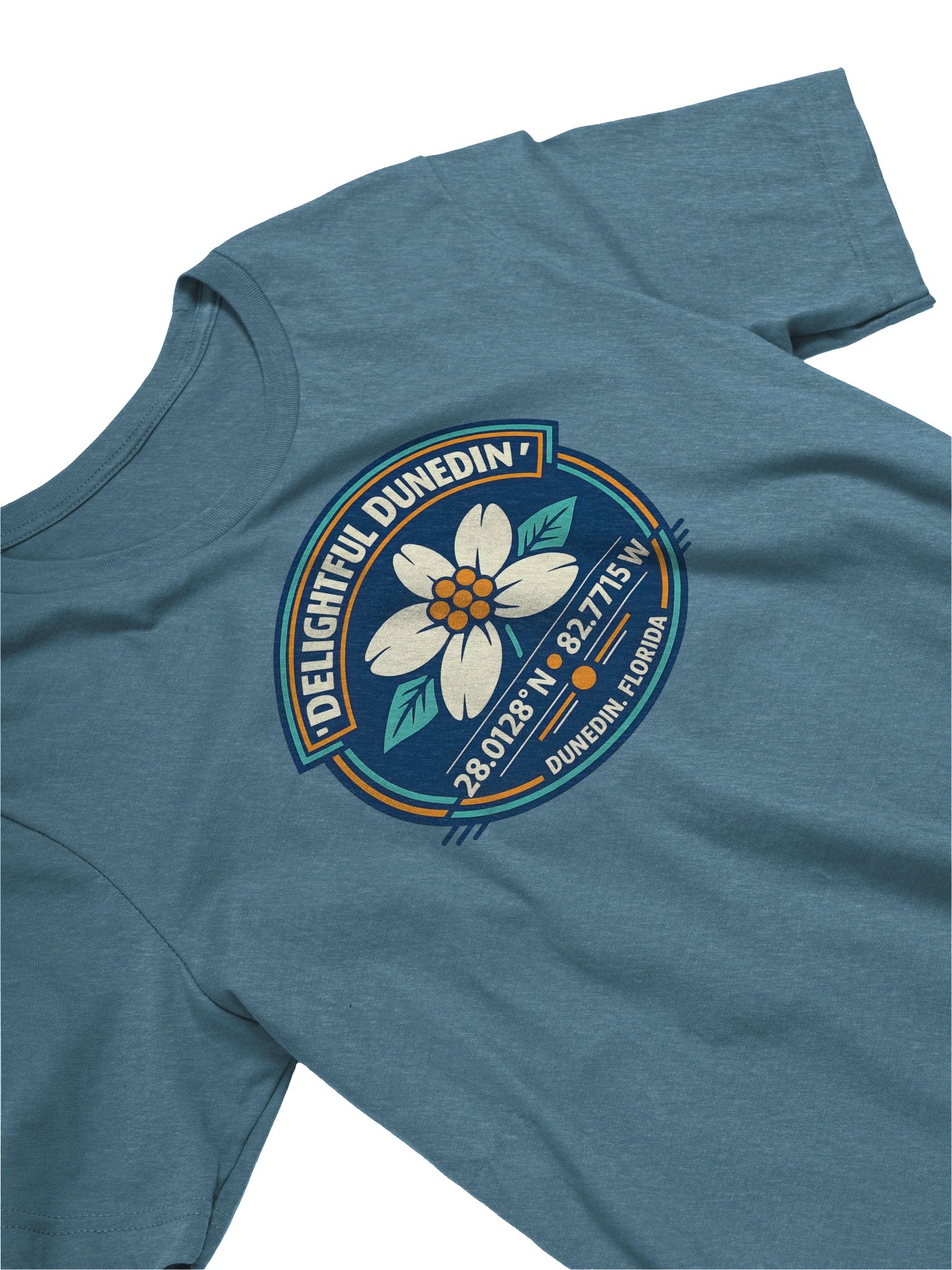 Delightful Dunedin Heritage Badge Tee product image (3)