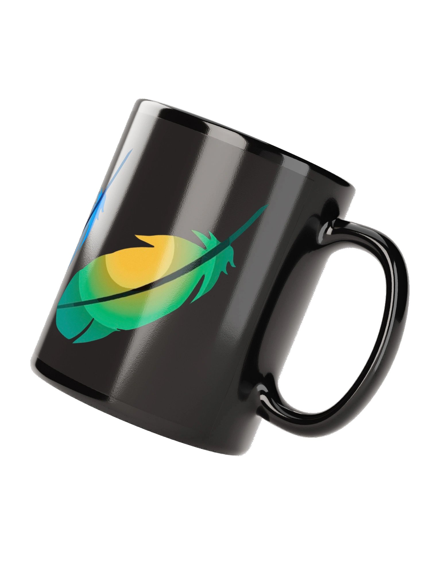 Black Feather Mug product image (7)