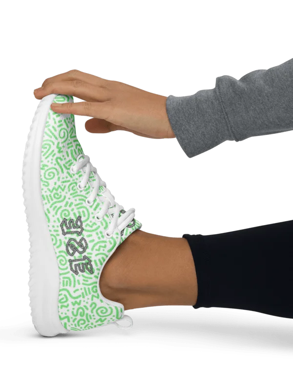 Neon Doodle Streetstyle Sneaker Designed by ESE Women's Athletic Shoes product image (1)
