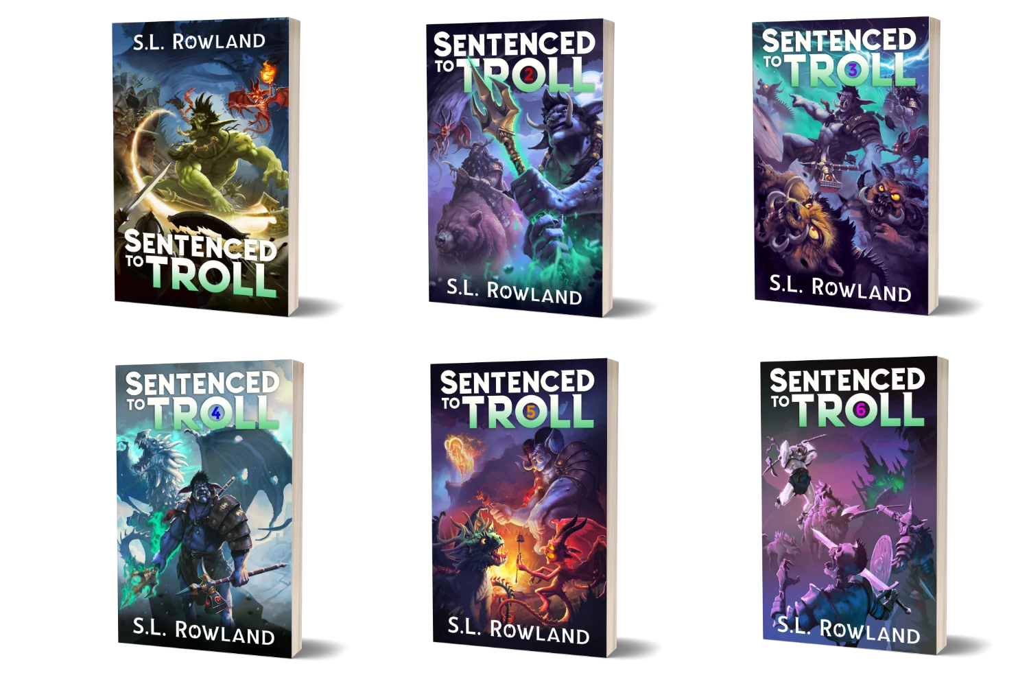 Sentenced to Troll Complete Paperback Set product image (1)