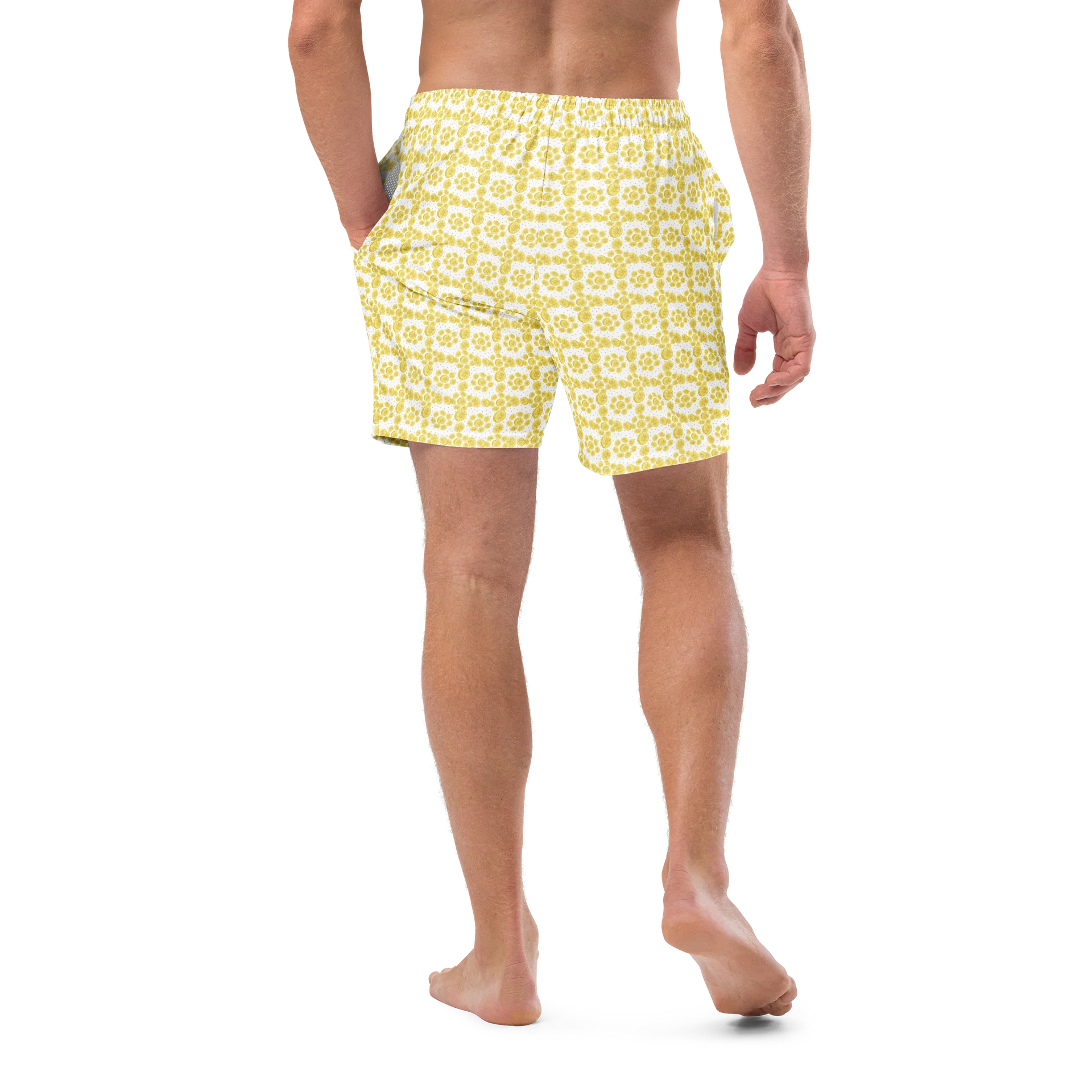 Citron Circle – Classic Men's Swim Trunks product image (11)